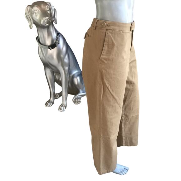 NEW Banana Republic Tan Trouser Straight Fit Cotton Pants Men’s Size 38 NWT $100 - Picture 3 of 8